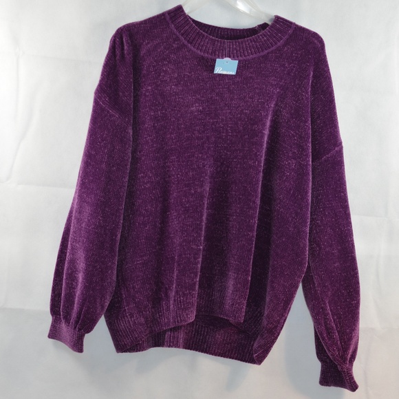 Purple Penmans Soft Sweater SZ L NWT - Picture 2 of 5